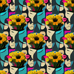 bouquet of colorful flowers