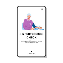 hypertension check vector