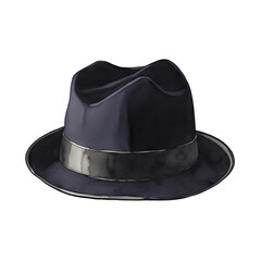 hat with good quality and condition in watercolor style drawing