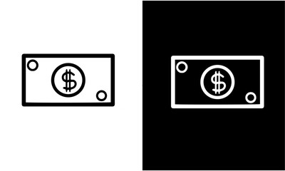 money-line-icon vector design