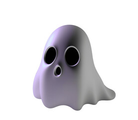 ghost isolated on transparent background