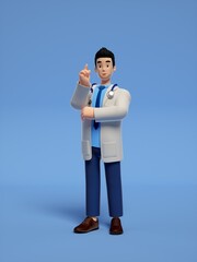 doctor 3d cartoon