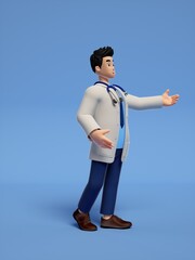 doctor 3d cartoon