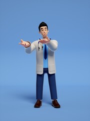 doctor 3d cartoon