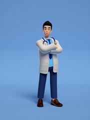 doctor 3d cartoon