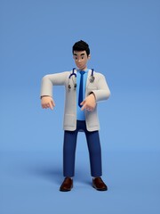 doctor 3d cartoon