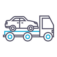 Crane PNG image icon with transparent background