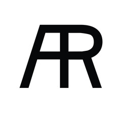 Initial Letter AR Logo Design Outstanding Creative Modern Symbol Sign