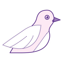 PNG image icon of pink birds with purple transparent background