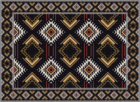 Persian rug modern living room, Scandinavian Persian rug modern African Ethnic Aztec style design for print fabric Carpets, towels, handkerchiefs, scarves rug,