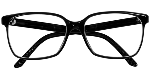 PNG Black glasses rim. Eyeglasses on transparent background