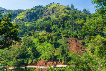 Gorgeous landscape jungle of Sri Lanka