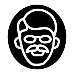 Fototapeta premium man icon