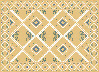 Modern Persian rug, Motif Ethnic seamless Pattern Boho Persian rug living room African Ethnic Aztec style design for print fabric Carpets, towels, handkerchiefs, scarves rug,