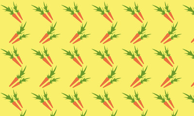 seamless carrot pattern