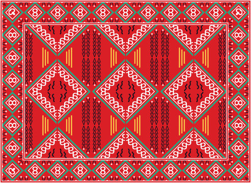 Persian rug modern living room, Boho Persian rug living room African Ethnic Aztec style design for print fabric Carpets, towels, handkerchiefs, scarves rug,