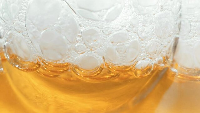Beer glass with foam for St. Patrick's day
