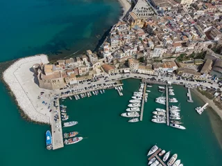 Foto op Plexiglas fotografie aeree di Castellammare del golfo in sicilia © Marco