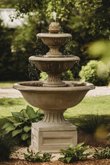 fountain in the gardens