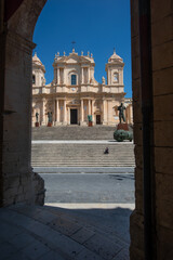 Fototapeta premium fotografie del paese di Noto in Sicilia