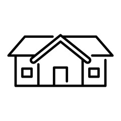 House line icon.