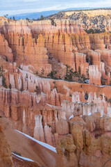 Bryce Canyon National Park after a snowfall