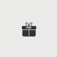 Gift card vector icon illustration sign