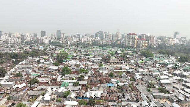 Karail Slum, Karail Basti in Dhaka