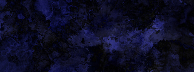 Blank black texture surface background, dark corners. Scary dark walls, slightly light black concrete cement texture for background