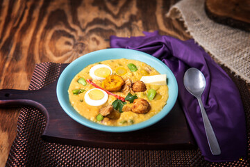 Fanesca is a typical dish of Ecuador that is eaten during Easter