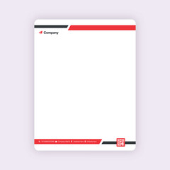 letterhead design template