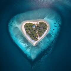 "Heart-Shaped Paradise Island: Fall in Love with This Exotic Getaway