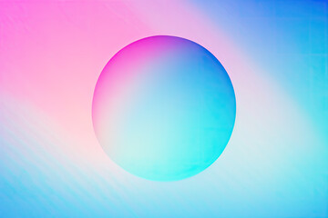  circle gradient background, Generative AI

