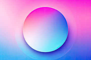  circle gradient background, Generative AI

