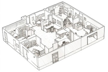 Sketch of an Office