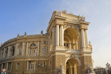Opera House in Odessa, Ukraine