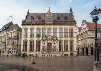 Schutting Building at Market Square - Bremen Chamber of Commerce - Bremen, Germany