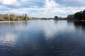 lake in the park