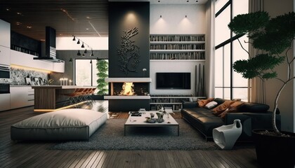 Beautidul and modern house