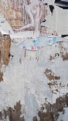 wall damaged and destroyed