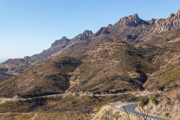 Views hiking in Malibu to Sandstone Peak.