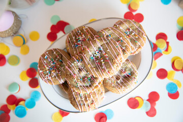 funfetti cookies with sprinkles 