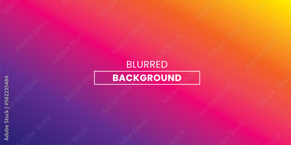 Poster blurred colored background. gradient mesh colored blurred backgrounds in vector illustration.