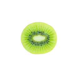 Naklejka na ściany i meble kiwi fruit and his sliced segments