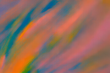 Colorful colorful background. Strokes with a wide brush, acrylic paints. 