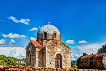 old abandoned chapel