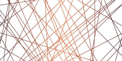 Obraz premium Geometric random chaotic lines with many squares and triangles shape.