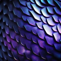 Pink snake scales, generative ai