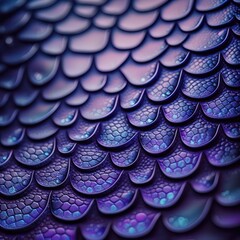 Pink snake scales, generative ai