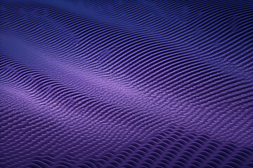 Warp Waves Background with Blue Purple Colors and minimalist elements design. Ai generated